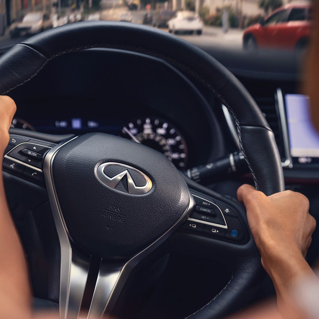 2025 INFINITI QX50 ProPILOT Assist safety technology supporting confident driving