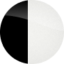 Radiant White / Black Obsidian Two-Tone
