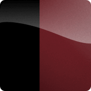 Coulis Red / Black Obsidian Two-Tone