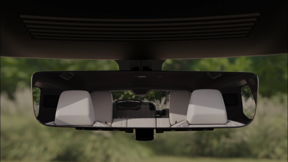 Cámara Smart RearView Mirror de la Nueva INFINITI QX60 2026
