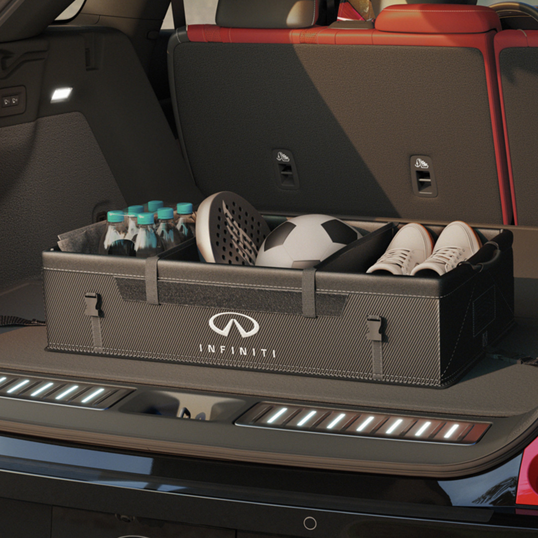 Nueva INFINITI QX65 | Organizador de cajuela