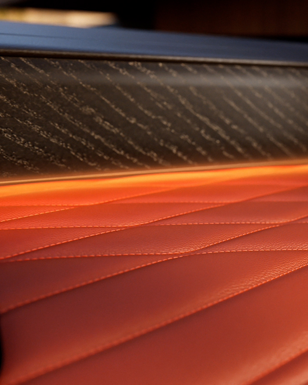 2027 INFINITI QX65 ambient lighting detail
