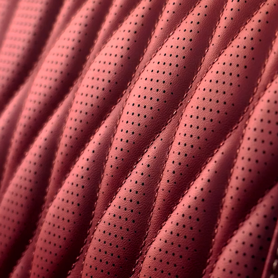INFINITI QX65 kimono-inspired seat stitching video