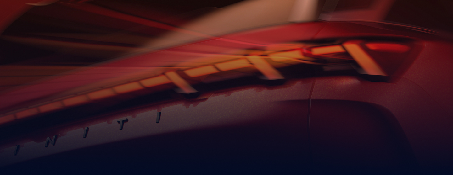 2027 INFINITI QX65 rear lighting detail