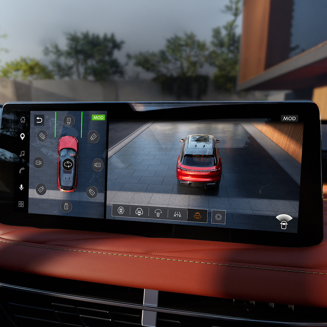 Pantalla frontal Nueva QX65 2027