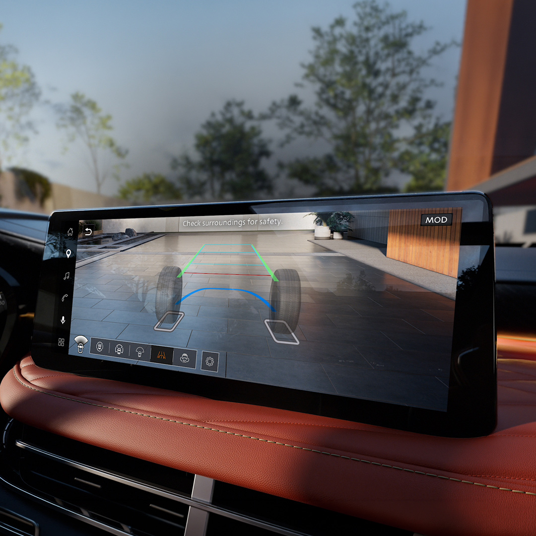 Invisible Hood View Nueva INFINITI QX65 2027