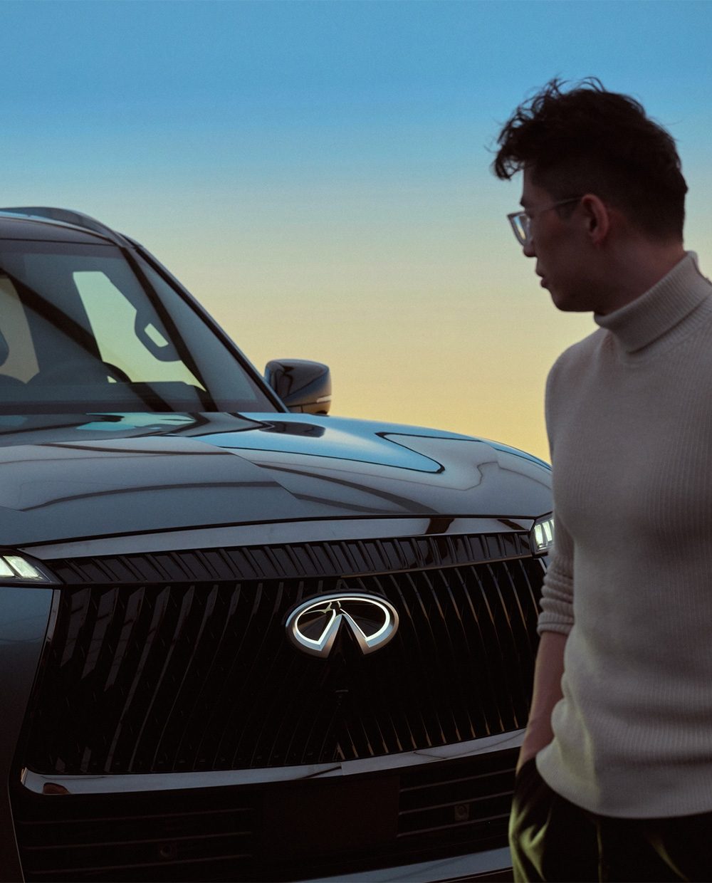 Tom Hu, looking back at the all-new 2025 INFINITI QX80 SUV