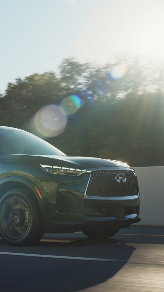 Video showcasing 2027 QX60 advanced safety package
