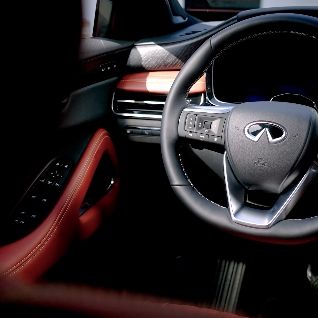INFINITI QX65 premium interior colors video 