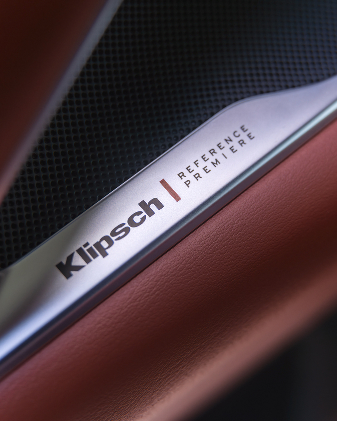 Klipsch Reference Premiere audio speaker detail in the 2027 INFINITI QX65