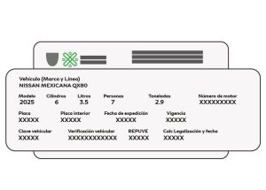 Tarjeta de Circulación