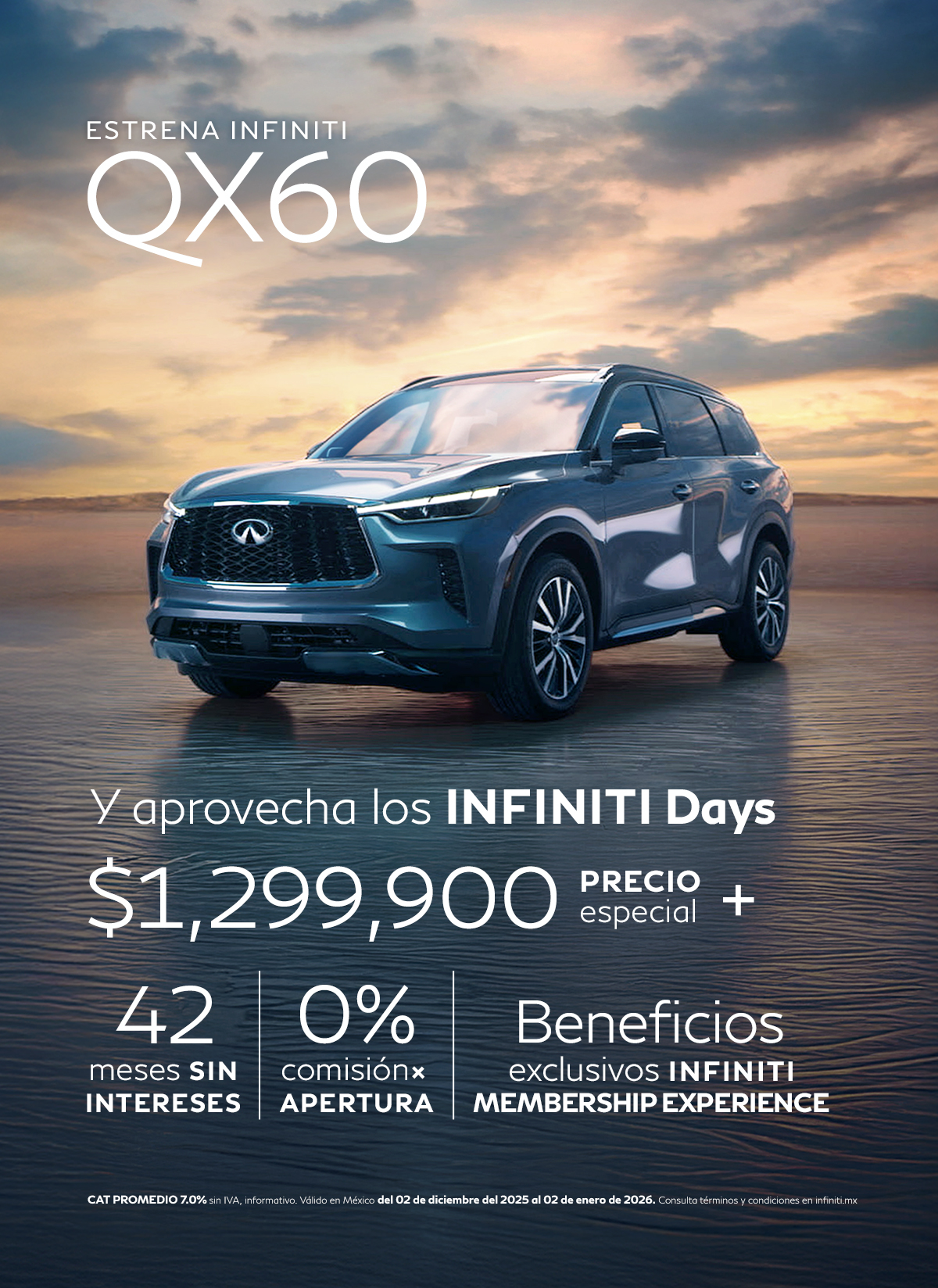 QX60 SELECTIVITI 50