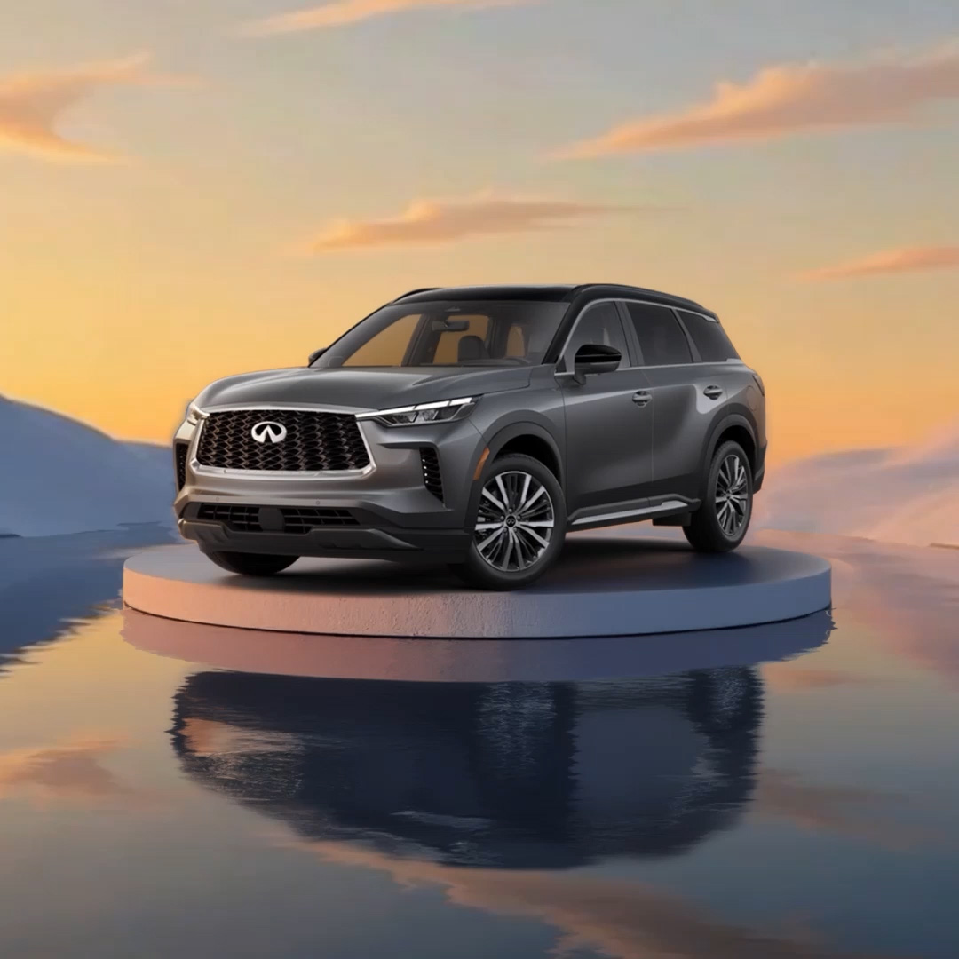 Angled view of the INFINITI QX60 7-seater SUV